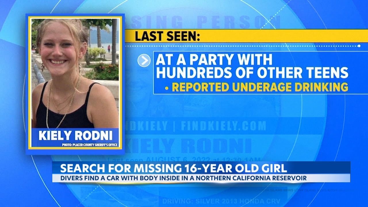 Kiely Rodni: Body found in submerged car 'more than likely' the ...