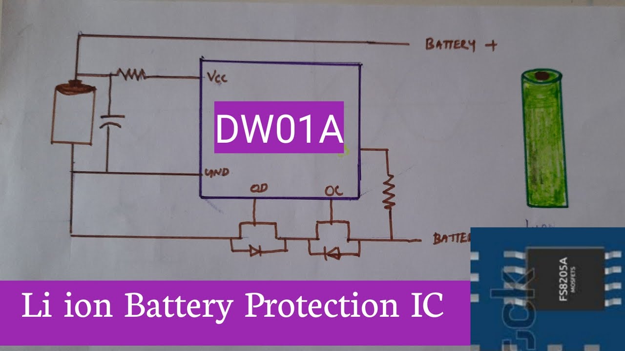 Vervolgen naam Samengroeiing li ion battery protection circuit diagram ...