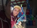 the soda tower is getting taller: 6th row! 🥤🔫 #soda #gelballblaster #waterbeads