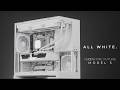 Clean All White 4K Gaming PC Build - Geometric Future Model 5