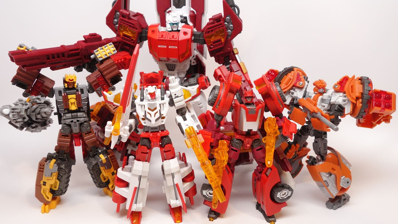 MAKETOYS Quantron コンピュティコン似 修正パーツ付属 破損欠無 MakeToys: Quantron / Computron Part 1 - Limb Transformations