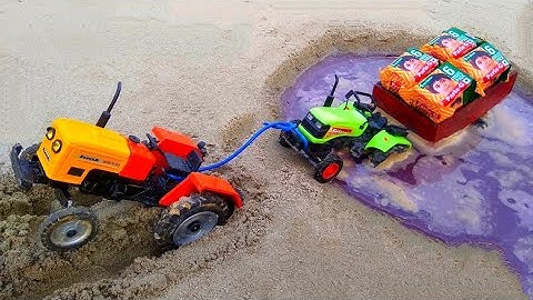 diy tractor stuk in mud mini science project parle g load || Part- 14 ||@top mini loading