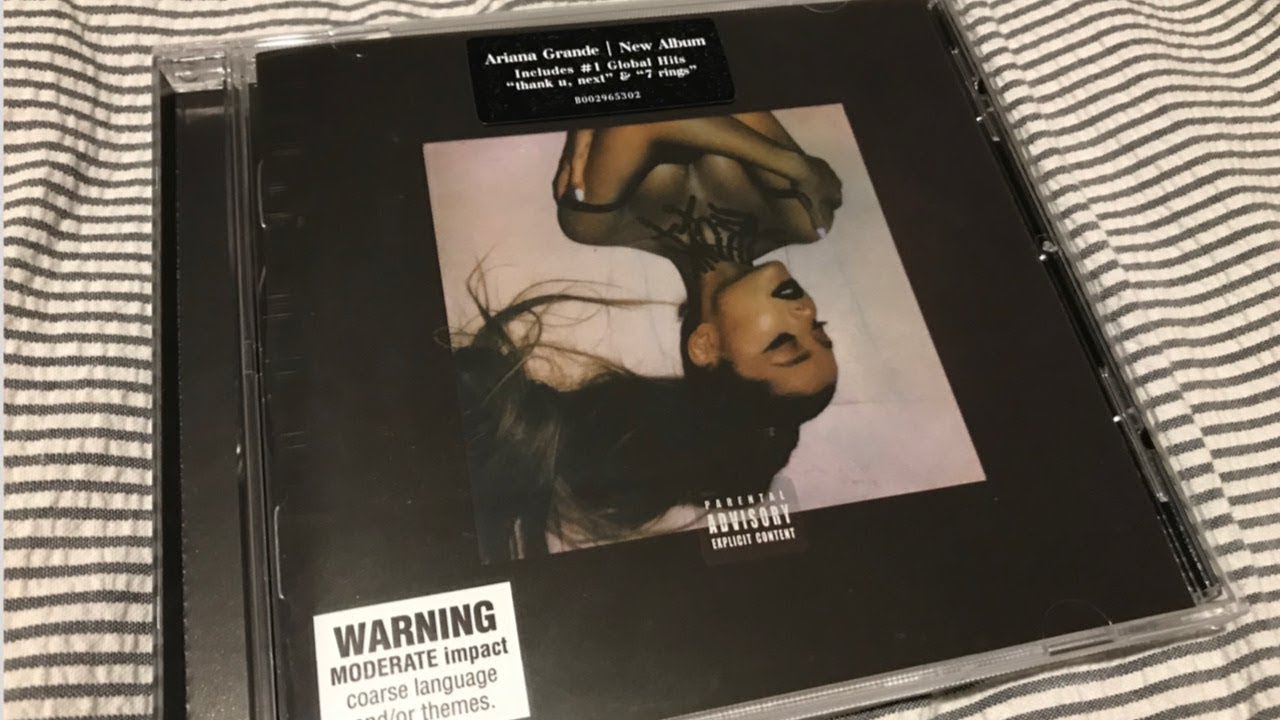 Ariana Grande Thank U Next Cd Unboxing Youtube 