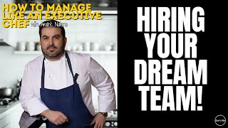 UNLEASH Your Dream Team: Executive Chef Hiring Hacks (Justice League Strategy!)