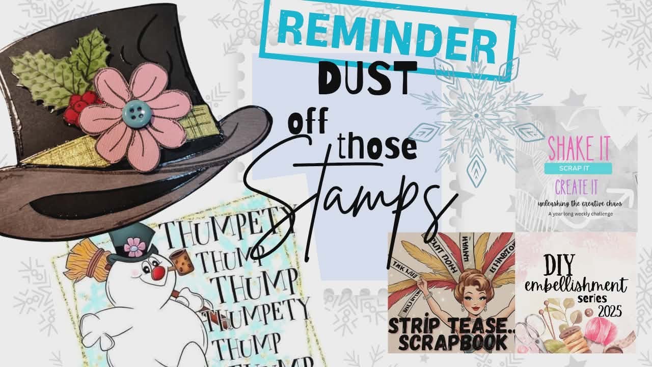 Создавайте украшения из штампов и полосок с бордюрами! Встряхивайте, используйте скрапбукинг, тво...