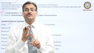 Polymer Introduction By Dr. S Khalid Hasan | AKTU Digital Education