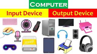 Input Devices and Output Devices Explained | Computer Fundamentals | CCC Course