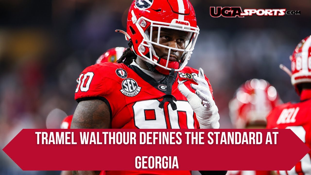 Tramel Walthour defines the standard at UGA - YouTube