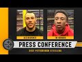 Steelers Press Conference (Oct. 18): Alex Highsmith, Tre Norwood | Pittsburgh Steelers