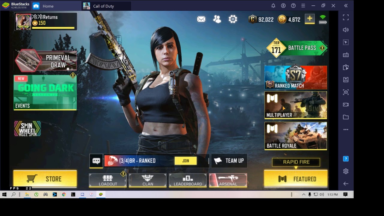 Call of Duty Mobile Garena Naomi Mizushima Manta Ray - YouTube
