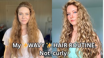 WAVY HAIR ROUTINE that gives me solid results. Every time.