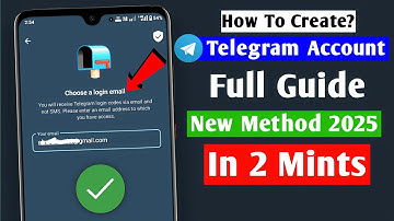 How To Create Telegram Account In 2025 |Full Guide | How To Log In To Telegram Account (2025)