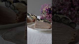 Crêpe cake ? ? blueberry cottagecheese crepecake crepe cake dessert cottage