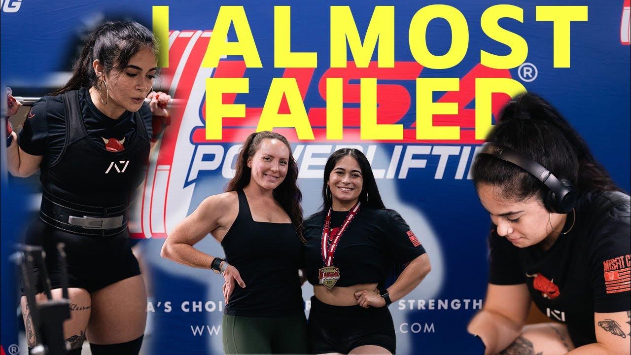 WINNING FIRST PLACE AT MY ROOKIE POWERLIFTING MEET YouTube