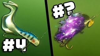 Top 5 MUSKY LURES Of ALL-TIME!!
