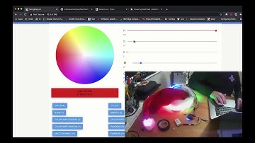 SantaHat with NeoPixels - Wifi Version using a ESP8266