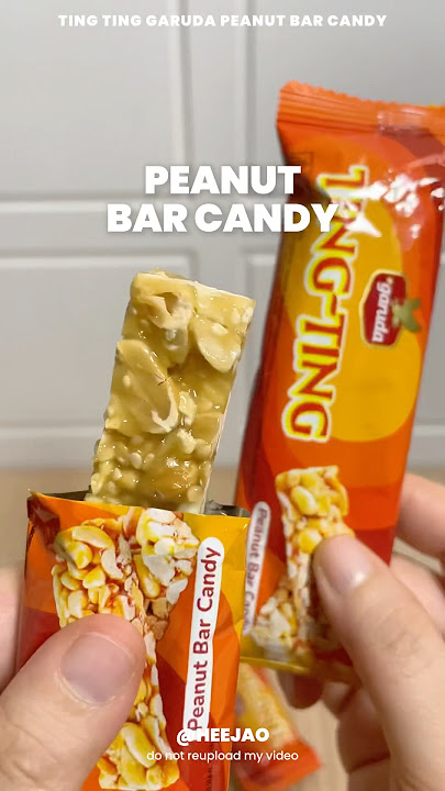 Peanut Bar Candy Ting-Ting Garuda 🥜
