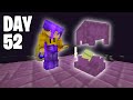 Day 52 of Getting 100 Shulker Boxes in Hardcore... (S2E52)