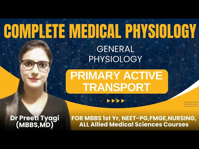 PRIMARY ACTIVE TRANSPORT