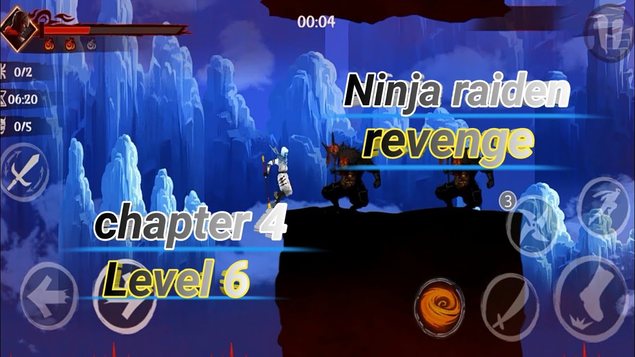 Ninja raiden revenge Chapter 4 ninja challenge Level 6 without
