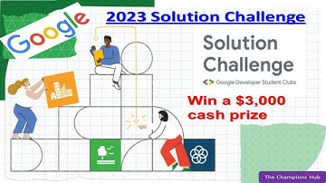 Google 2023 Solution Challenge | Solution Challenge 2023 by  Google | Free Program Certificate