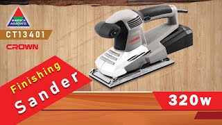 How To Use Finishing Sander | Crown | CT13401 | Mamtech Associates