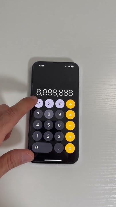 how-to-delete-numbers-in-iphone-calculator-iphone-tips-youtube
