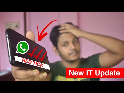 WhatsApp 3 Red Ticks - Government Latest Update On WhatsApp ??