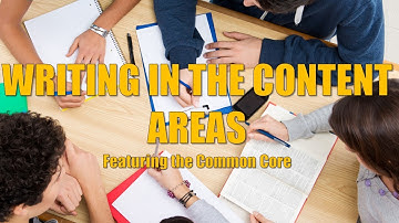 Writing in the Content Areas