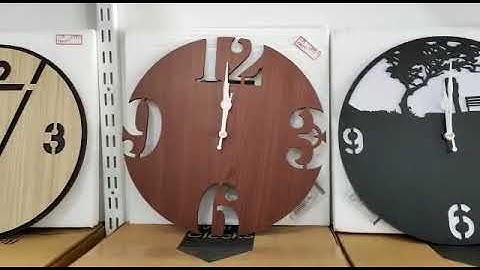 Wood laser Crafting in Multi Layer  Sheets For Wall Craft, Wall Clock Wooden Multi Layer Wall Clock