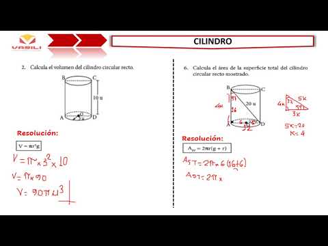 Video: Cómo Encontrar La Diagonal De La Sección Axial De Un Cilindro