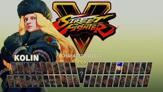 Street Fighter 5 Champion Edition -Kolin Arcade Mode (SF5 Path)