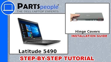 Dell Latitude 5490 (P72G002) Hinge Covers How-To Video Tutorial
