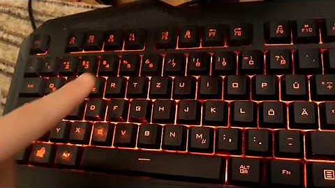 How to press R on the keyboard