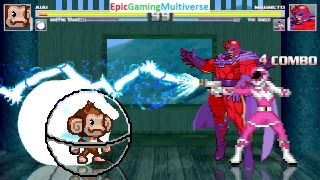 Mugen Matches Battles Fights Of The Annoying Orange, Aiai The Monkey, And The Pink Ranger