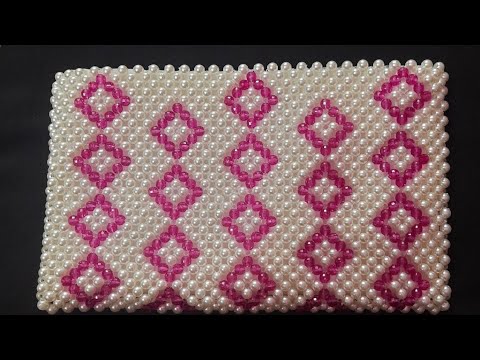 Buy Kuber Industries Clutch Bag | Zig Zag Chicken Silk Embroidery | Moti  Churi Handle | Hand Purse for Woman | Party Bags for Woman | Wedding Clutch  Purse | Peach Online