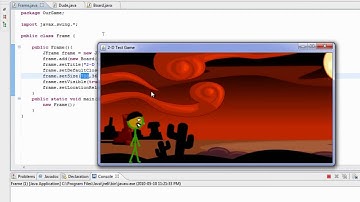 2 - Java 2D side scrolling Game Tutorial (part 1) - Scrolling background