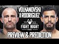 UFC 290: Alexander Volkanovski vs. Yair Rodriguez Preview &amp; Prediction