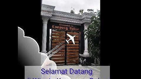 Wisata kampung bubur edukasi bisnis blitar