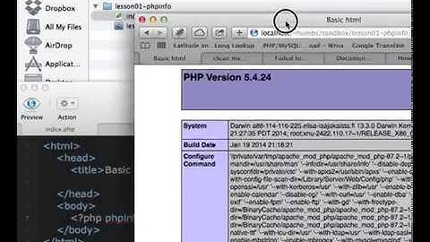 how to check phpinfo