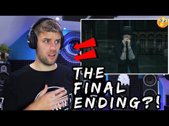 THE END OF AN ERA?! | Rapper Reacts to Eminem Walk On Water ft. Beyoncé (Official Music Video) class=