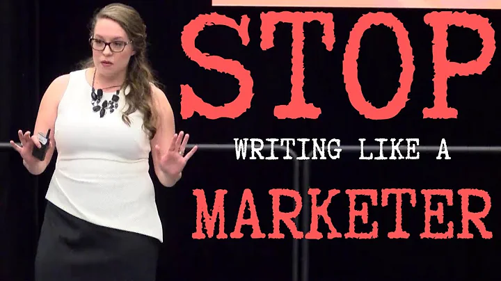 #CMWorld 2018 - Stop Writing Like a Marketer - Mic...