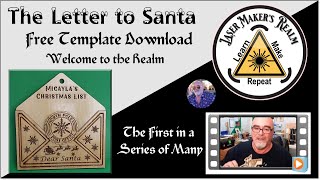 Making The Letter to Santa on your Co2 or Diode Laser! Plus, FREE FILE DOWNLOAD! screenshot 4