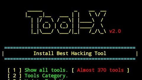 Tool-X Termux- 370 Tools Download One Click 😱