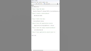 Starting from Scratch: VBA Workbook Creation #excelvba