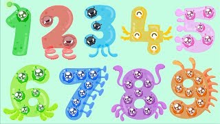 Candybots Numbers 123 - Learn Counting 1 to 10 number - Education App for Kids screenshot 4