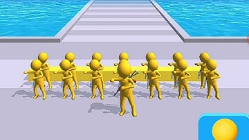 Gun Clash 3D All levels Gameplay Android, iOS ( level 5 - 7)