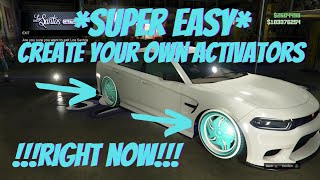 New How To Create Your Own Activators In Gta 5 Online