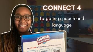 How to Use Connect 4 for Speech and Language
