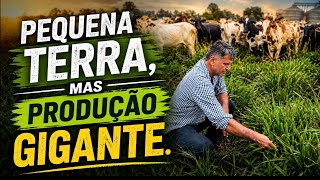 Fazenda pequena, mas produção GIGANTE 